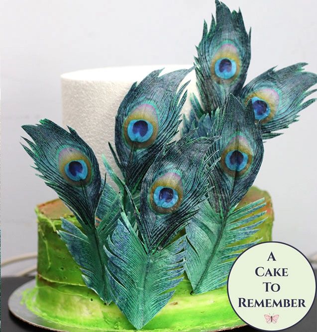 wafer-paper-peacock-feathers-for-cake-toppers